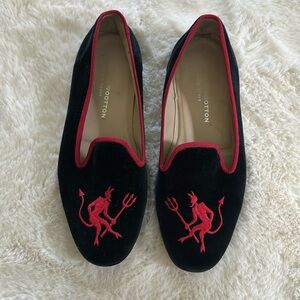 Stubbs & Wooton College Velvet Slipper (Men’s)